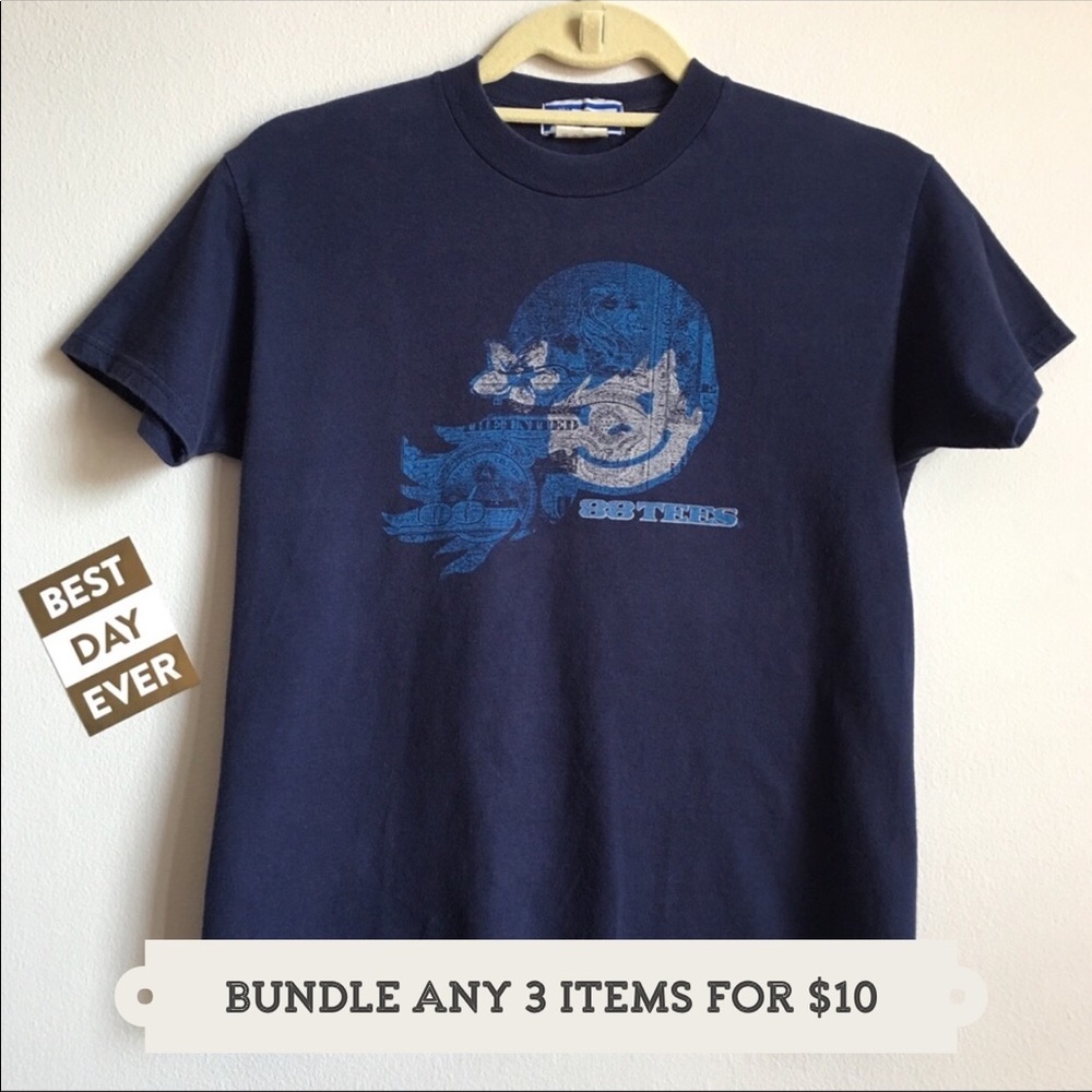 {88 Tees, Waikiki, Honolulu}  Lulu Dollar Bill Tee